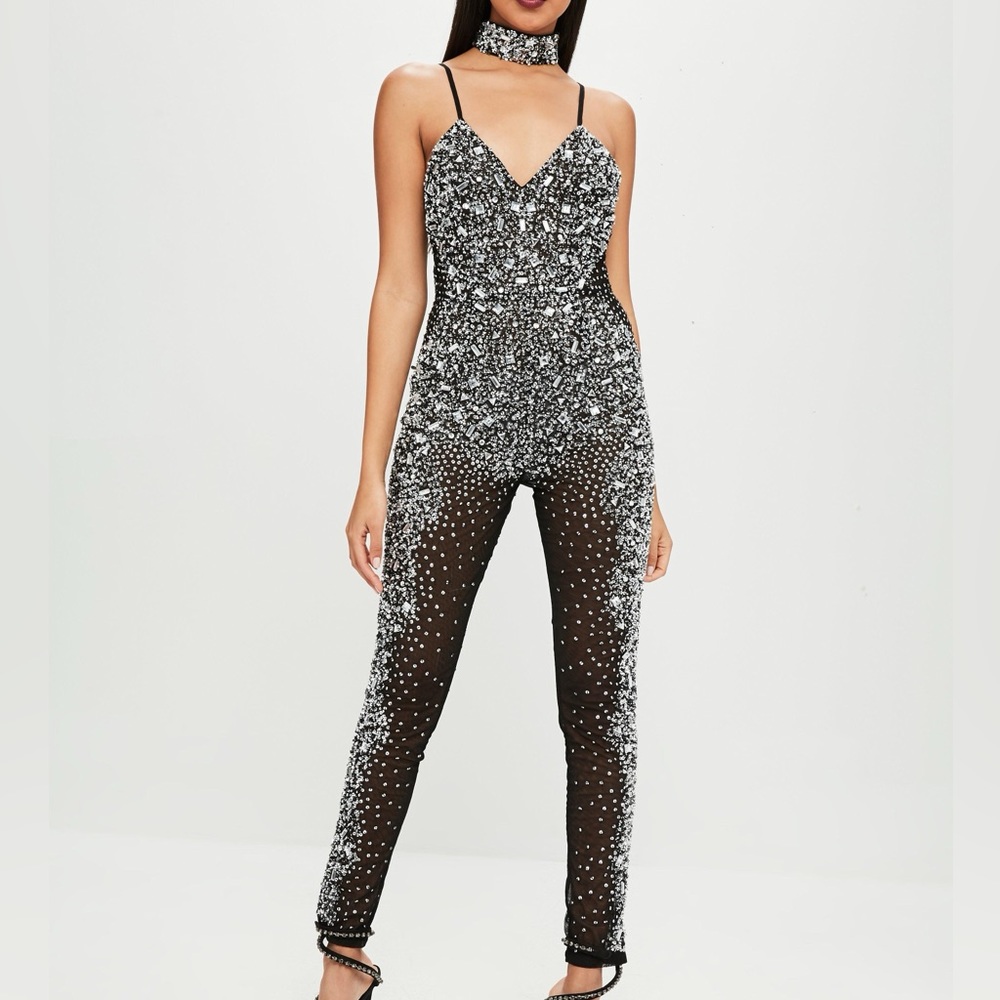 Carli Bybel x Missguided Jumpsuit